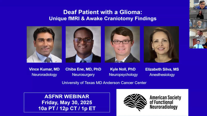 Deaf Patient with a Glioma Unique fMRI & Awake Craniotomy Findings DRAFT 02